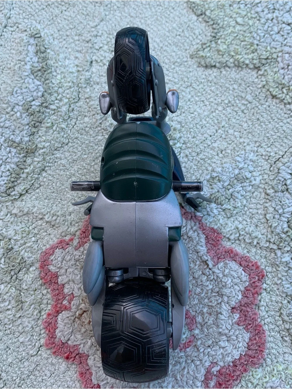 Vintage Chap Mei S.W.A.T. Police Toy Motorcycle Action Figure Bike
